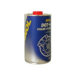 Mannol Тормозная жидкость Brake Fluid DOT-4, 1л | Артикул 4036021889412
