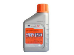 Hyundai / kia Тормозная жидкость dot 3, "BRAKE FLUID", 0.5л | Артикул 0110000A00