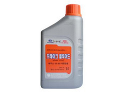 Hyundai / kia Тормозная жидкость dot 4, "BRAKE FLUID", 1л | Артикул 0110000110
