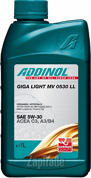   Addinol Giga Light (Motorenol) MV 0530 LL 