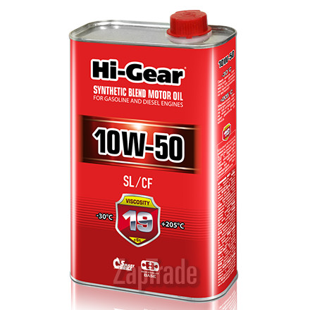   Hi-gear SAE 10W-50 API SL/CF 