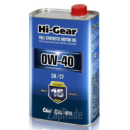   Hi-gear SAE 0W-40 API SN/CF 