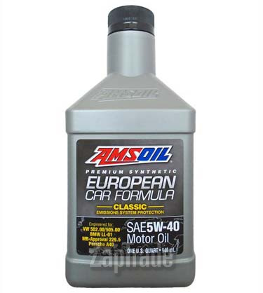   Amsoil European Car Formula Full-SAPS Synthetic Motor Oil 