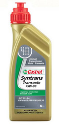 Castrol Трансмиссионное масло Syntrans Transaxle 75W-90, 1 л МКПП, мосты, редукторы