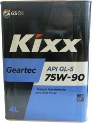 Трансмиссионные масла и жидкости ГУР: Kixx GL-5 75w90 4л , Полусинтетическое | Артикул L296244TE1