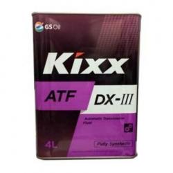 Трансмиссионные масла и жидкости ГУР: Kixx ATF DX-III 4L АКПП,  | Артикул L250944TE1