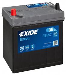 Аккумуляторная батарея Exide 35 А/ч, 240 А | Артикул EB357