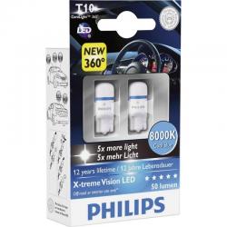 Philips   T10 LED 8000K 12V 
