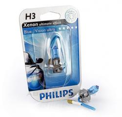 Philips H3 12V 55W B1 Blue VIsion ultra 