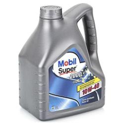 Моторное масло MOBIL Super 2000 X1 Diesel 10W-40 4л Синтетическое