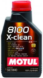    MOTUL 8100 X-CLEAN 5W-40 1  |  102050