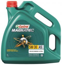 Купить моторное масло CASTROL MAGNATEC 5W30 A5 4л Синтетическое | Артикул 15583D
