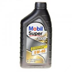 Моторное масло MOBIL Super™ 3000 X1 5W-40D 1л Синтетическое