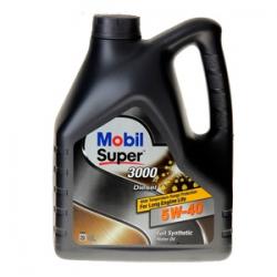 Моторное масло MOBIL Super 3000x1 5W40D 4л Синтетическое