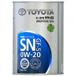 Моторное масло TOYOTA 08880-10506 SN/GF-5 0W20 1л Синтетическое