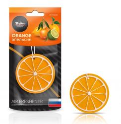 AIRLINE Ароматизатор подвесной пластик Сочный фрукт апельсин